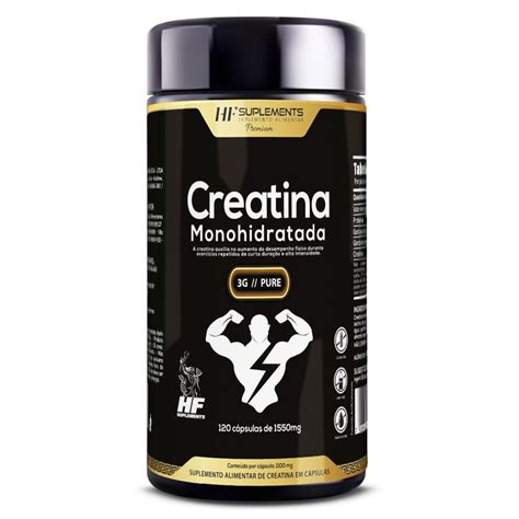 Creatina Monohidratada G Pure Caps Hf Suplementos Hf Suplementos