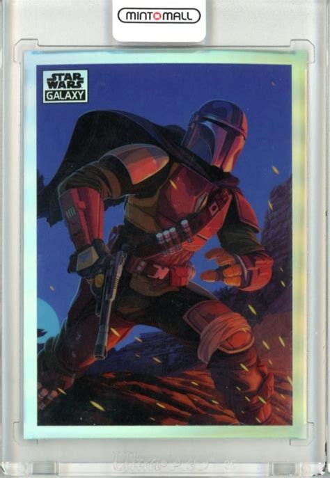 Mint Topps Chrome Star Wars Galaxy Mandalorian Mn