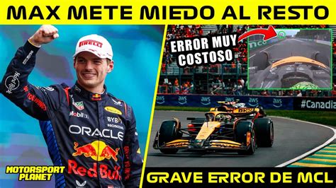 VERSTAPPEN METE MIEDO A La COMPETENCIA TIENE MARGEN RB El GRAVE