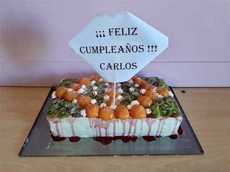 Arriba 40 imagen pastel feliz cumpleaños carlos Abzlocal mx