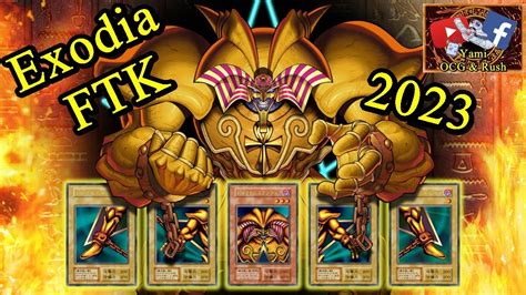 Exodia FTK 2023 Combo 1 Card Yugioh Exodia FTK YouTube