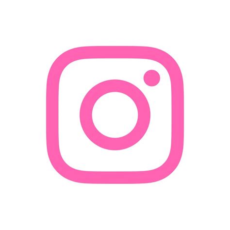 Pink Instagram Logo Icon