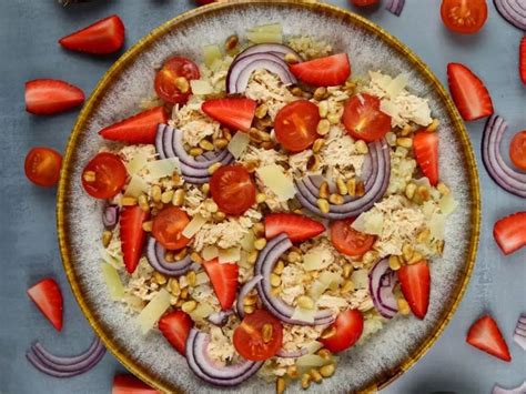 Salada De Quinoa Frango E Pinh O Receita Inspiradora