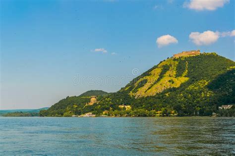 View Of The Visegrad Castle Overlooking The Danube River In Hungary