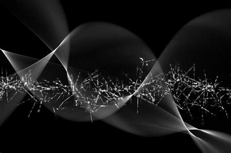 Abstract Dark Wave Particles Physics Free Image Download