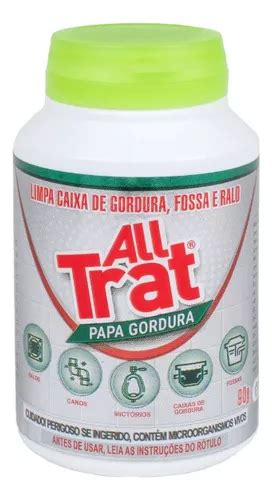 All Trat Limpa Fossa Caixa De Gordura Enzimas 90grs 1un