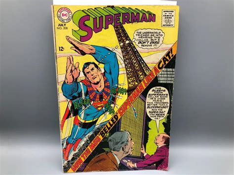 Superman 208 Neal Adams Cover