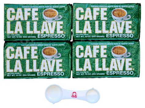 Cafe La Llave Espresso Fine Ground Coffee Dark Roast Oz Ct A