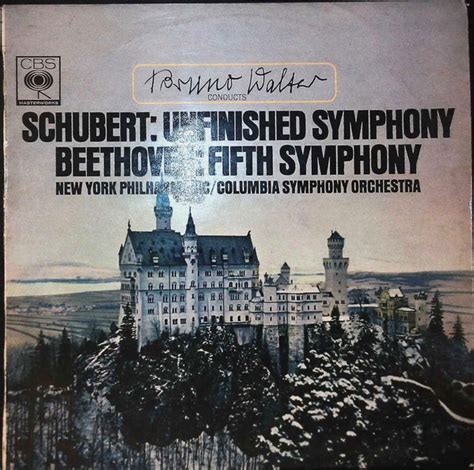 Beethoven Schubert Bruno Walter Columbia Symphony Orchestra New