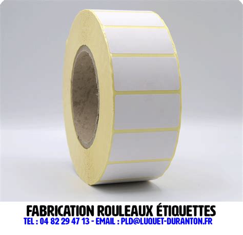 Tiquettes En Rouleaux Sur Mesure Luquet Duranton