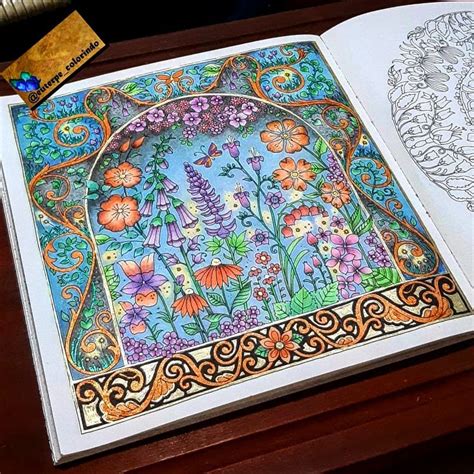 Chloe Monk World Of Flowers Johanna Basford World Of Flowers By Johanna Basford Coloring