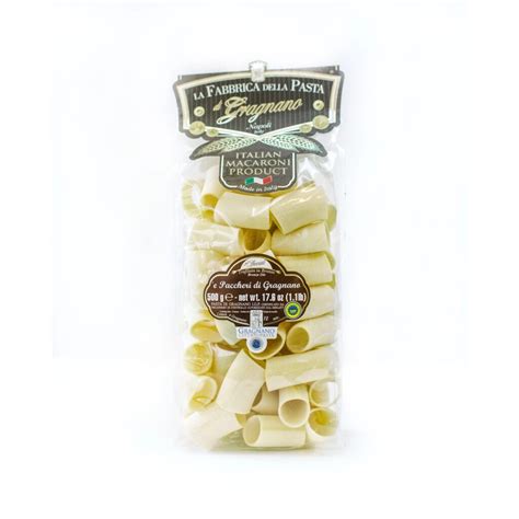 Paccheri Lisci Di Gragnano IGP By La Fabbrica Della Pasta Market