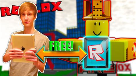 How I Got A Free Ipad From Roblox Story On Roblox Tablets Youtube