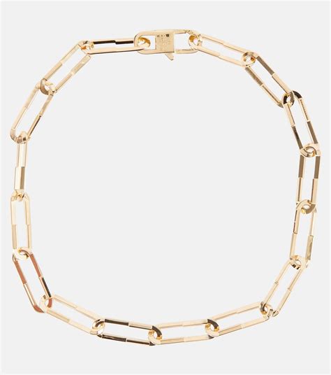 Link To Love 18 K Gold Necklace In Gold Gucci Mytheresa