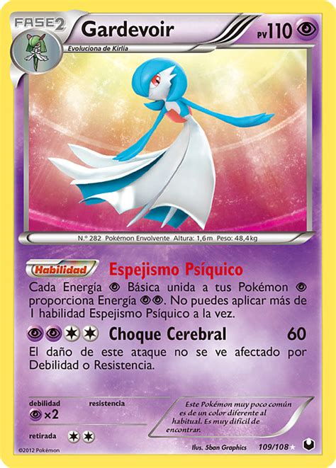 Gardevoir GX 140 160 Sol y Luna Sombras Ardientes Pokémon Paraíso