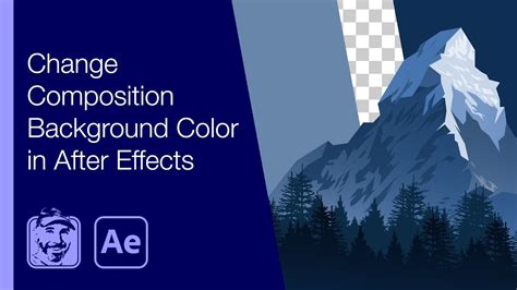 Change Composition Background Color In After Effects YouTube