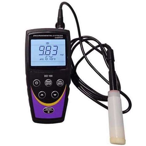 Oakton Instruments 35643 00 DO 100 Series Portable Meter And DO Probe