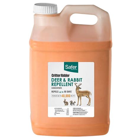 Safer® Brand Critter Ridder® Deer & Rabbit Repellent Concentrate - 2.5 ...