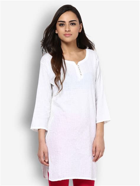 Buy Kurtis Women White Kurta Kurtas For Women 311984 Myntra