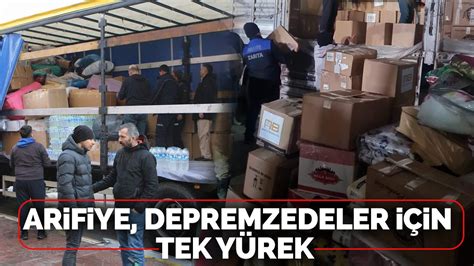 Arifiye Depremzedeler İçin Tek Yürek Haberfokus