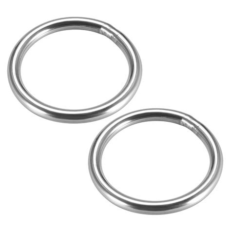 Uxcell Stainless Steel O Ring 40mm Outer Diameter 4mm Thickness