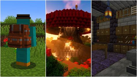 Minecraft Decoration Mod Pack Shelly Lighting