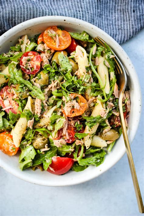 This Tuna Pasta Salad Recipe Is Easy Fast And Healthy Made Without