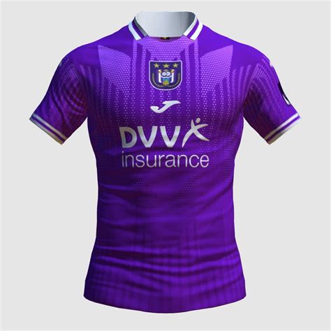 RSC Anderlecht X Joma Home Concept 24 25 FIFA Kit Creator Showcase