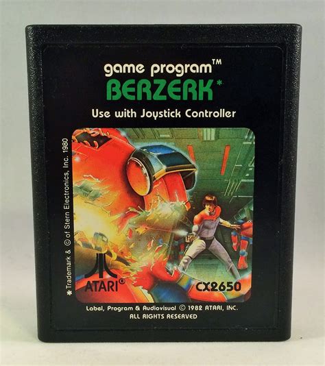 Adventures In Video Games Berzerk Atari