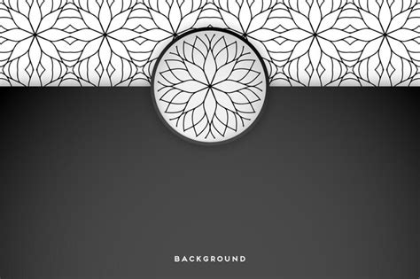 Premium Vector Geometric Mandala Background