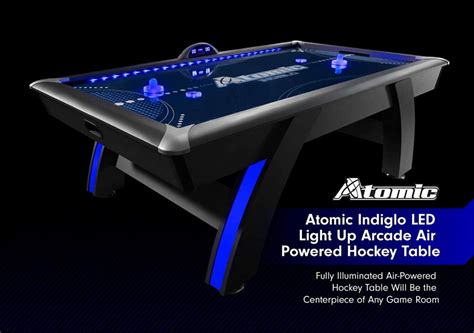 Atomic 7.5 ft Top Shelf Air Hockey Table Review - Table Sports Guru