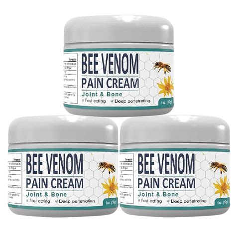 X Bee Venom Pain Cream For Joint Bone Healing Arthritis Pain Relief