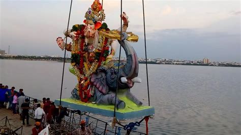 No Immersion Of Ganesh Idols From Tank Bund Side In Hussain Sagar