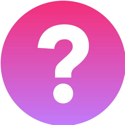 Signo De Interrogación Iconos Gratis De Interfaz