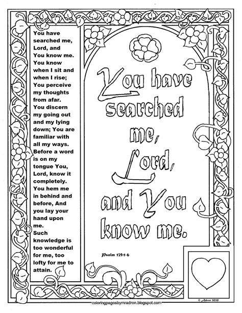 Psalm 139 Printable - Printable Word Searches