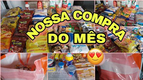 Mostrando E Organizando Nossa Compra Do M S De Setembro No Atacad O