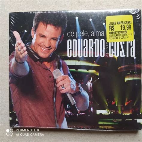 Cd Eduardo Costa De Pele Alma E Coraç Lacre De Fábrica MercadoLivre