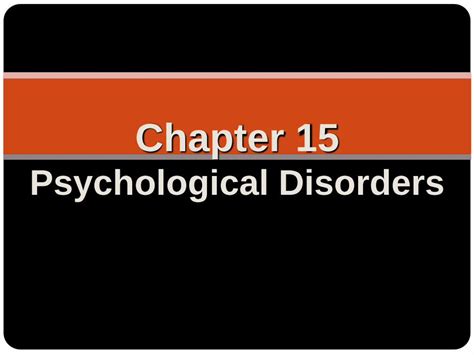 Pdf Psychological Disorders And Their Treatment The Personality