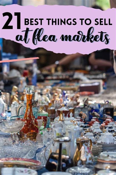 21 Best Stuff To Sell At Flea Markets In 2024 Things To Sell Flea