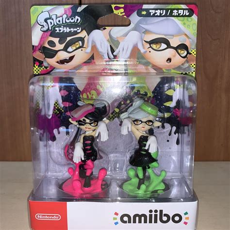 【新品未開封】amiibo シオカラーズセット ホタル アオリ スプラトゥーン メルカリ