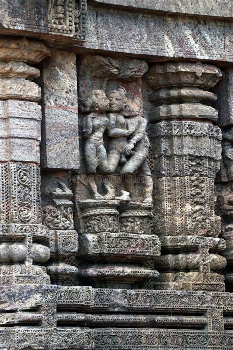 Templo De Konark Sun En Odisha La India Erotismo Y Origen Del