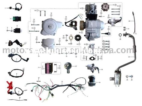 Taotao 110 Atv Engine Diagram Exploded View