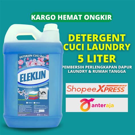 Jual Sabun Cuci Baju Deterjen Cair Pembersih Pakaian Laundry Detergen