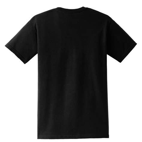 Gildan 2300 Ultra Cotton T Shirt With Pocket Black FullSource