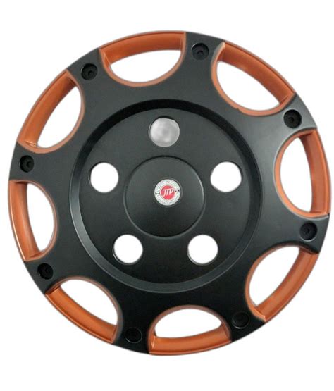 Multicolor Plastic 15 Inch Bolero Double Color Wheel Cover Round At Rs