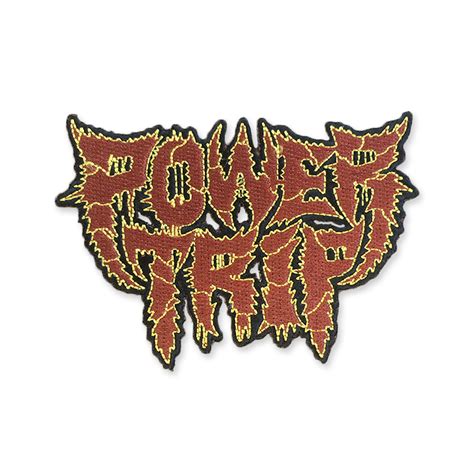 Official Power Trip Logo Patch Massacre Merch