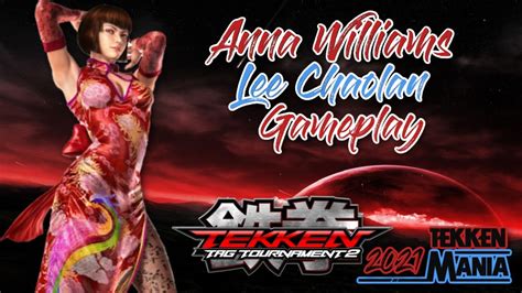 Tekken Tag Tournament 2 Anna Williams Lee Chaolan Gameplay YouTube