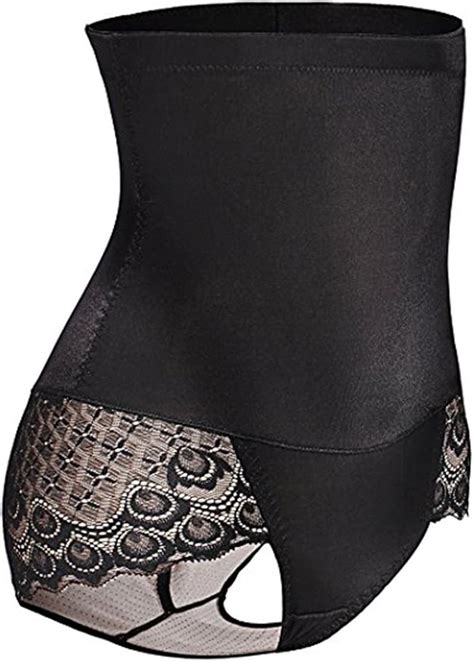 Charmley Femme Dentelle Culotte Gainante Taille Haute Sculptante