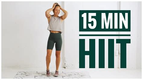 15 Minute Full Body Hiit Workout No Equipment Youtube