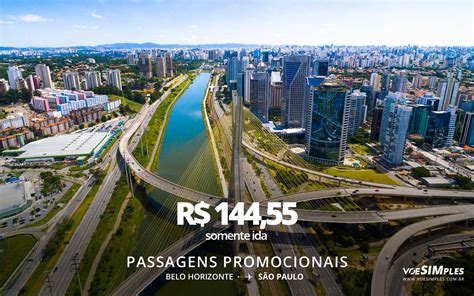 Passagem Promo Rel Mpago Gol Linhas A Reas Bh Sp Voe Simples